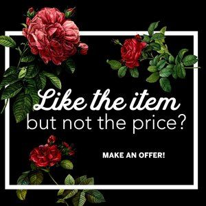 MAKE AN OFFER 😊